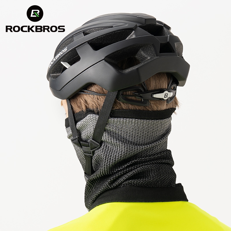 ROCKBROS Mặt nạ dệt kim Khăn quàng cổ ấm áp ngoài trời chống gió xe máy thoáng khí Thoải mái Bảo vệ đầu thu đông