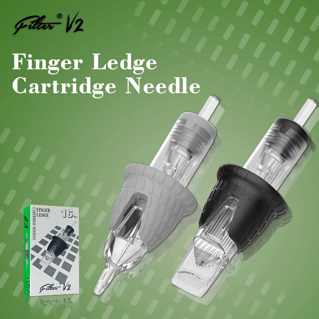 Ez Filter V2 Dùng Một Lần Khử Trùng An Toàn Hình Xăm Kim Hộp Mực Cho Hình Xăm Bút Xoay Vòng Lót Trang Điểm Thường Trực 16 Chiếc Dễ Dàng Dán Giao Hàng Nhanh