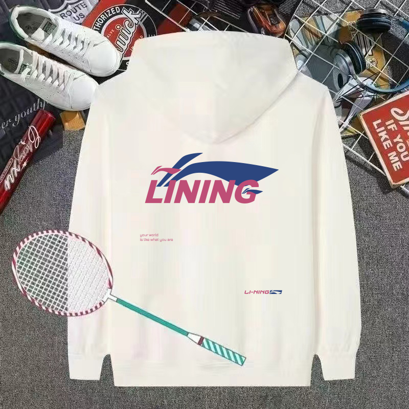 Li ning Áo Khoác hoodie Thể Thao Tay Dài Thoáng Khí Nhanh Khô Phong Cách Hàn Quốc Thời Trang Thu Đông 2023 Mới Cho Nam Và Nữ