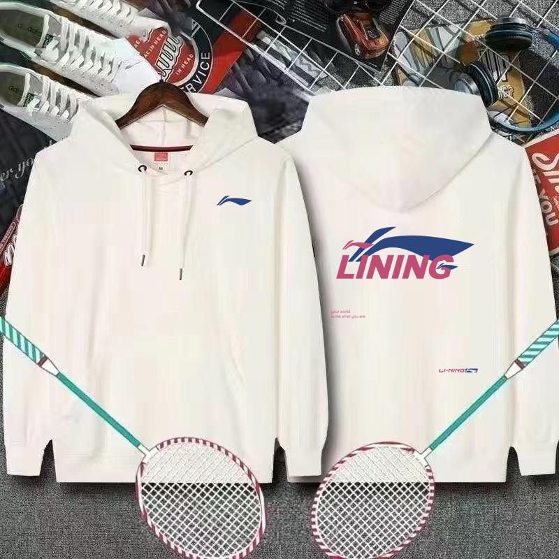 Li ning Áo Khoác hoodie Thể Thao Tay Dài Thoáng Khí Nhanh Khô Phong Cách Hàn Quốc Thời Trang Thu Đông 2023 Mới Cho Nam Và Nữ