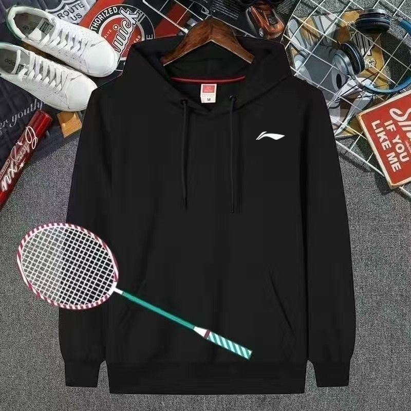Li ning Áo Khoác hoodie Thể Thao Tay Dài Thoáng Khí Nhanh Khô Phong Cách Hàn Quốc Thời Trang Thu Đông 2023 Mới Cho Nam Và Nữ