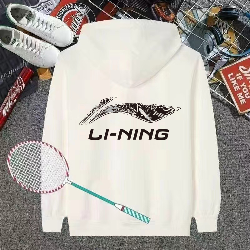 Li ning Áo hoodie Tay Dài Dáng Rộng Đơn Giản Giữ Ấm Mùa Thu / Đông Phong Cách Mới 2023 Cho Nam Và Nữ