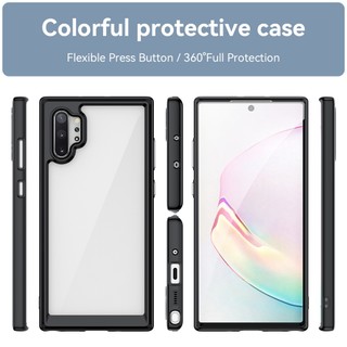 Ốp điện thoại Cho Samsung Galaxy Note 10 Pro, Túi Khí Chống Sốc Vỏ Camera Bảo Vệ Toàn Diện Mặt Sau Acrylic & TPU Trong Suốt Cho Samsung Note 10 20 Ultra Ốp điện thoại