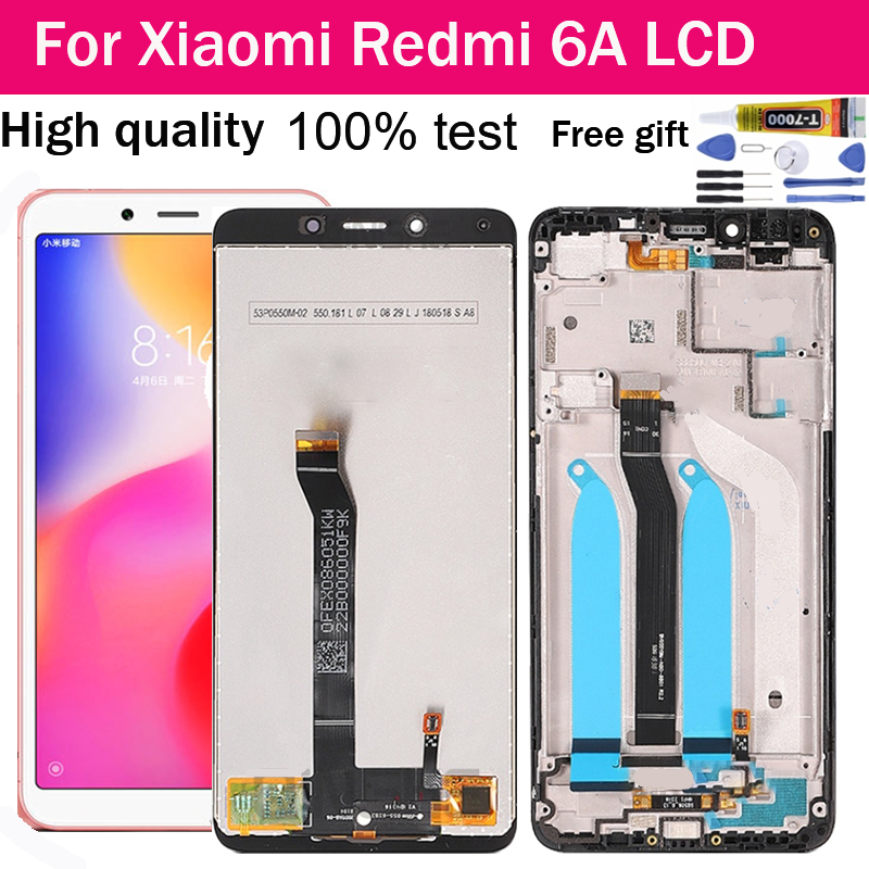 Dành cho Xiaomi Redmi 6A LCD Bộ số hóa màn hình cảm ứng Hiển thị các bộ ...