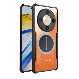 Vỏ Cho Honor X9B X9C X9C Smart X9D X7D Khung Túi Khí Trong Suốt Vỏ Tản Nhiệt Cho Honor X9A Vỏ Điện Thoại Tấm Từ Tính