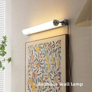 AIMI Bauhaus Retro Đèn Treo Tường Thiết Kế Bắc Âu Vintage Phong Cách Công Nghiệp Đèn Ống Phòng Ngủ Đầu Giường Đèn Hành Lang Aisle Đèn