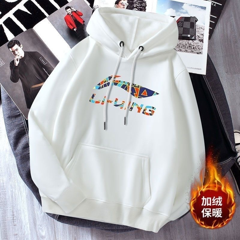 Li ning Áo hoodie Tay Dài Nhanh Khô Thời Trang Thu Đông 2023 Mới Cho Nam Nữ Chơi Cầu Lông / tennis