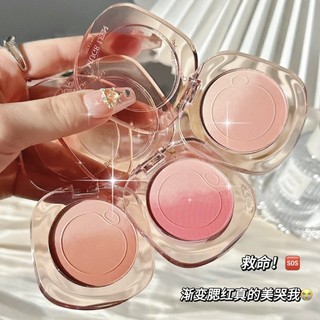 Phấn Má Hồng muge leen Màu gradient Tự Nhiên Chống Thấm Nước