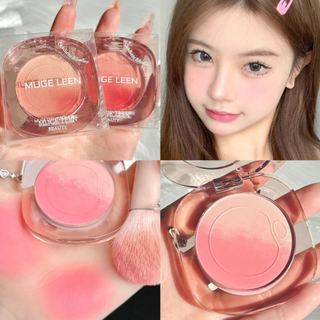 Phấn Má Hồng muge leen Màu gradient Tự Nhiên Chống Thấm Nước