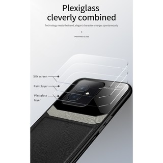 Ốp điện thoại da trơn sang trọng OPPO A79 5G Vỏ chống vân tay Vỏ kính Bảo vệ Camera Chống sốc Ốp điện thoại mềm