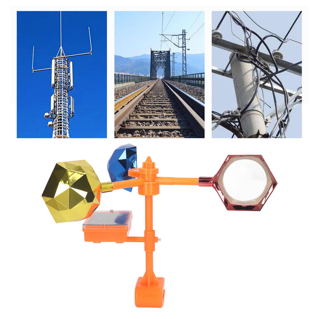 Power Helper Năng Lượng Mặt Trời Xoay Chim Đuổi Gió Chống Nước Tập Lớn ...