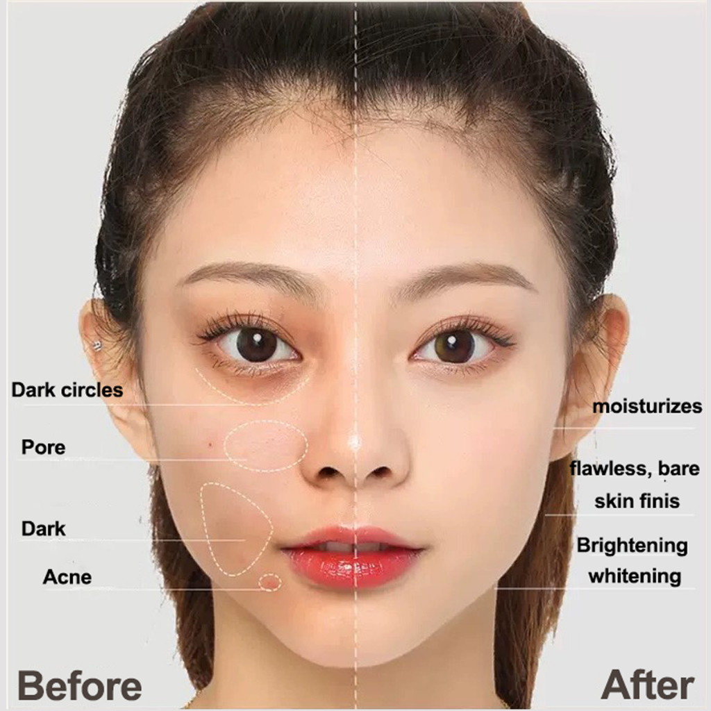 1PC 59.000₫ SHEEureka Da xỉn màu| Kem nâng tone da mặt Niacinamide dưỡng trắng tự nhiên |giảm thâm xỉn