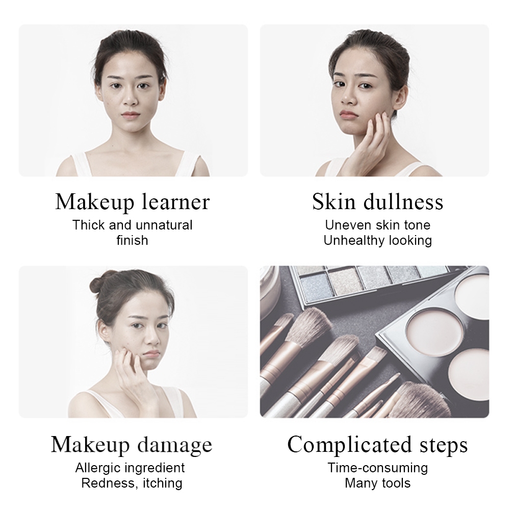 1PC 59.000₫ SHEEureka Da xỉn màu| Kem nâng tone da mặt Niacinamide dưỡng trắng tự nhiên |giảm thâm xỉn