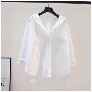 Áo Sơ Mi Nữ Dài Tay Dáng Rộng Phong Cách Hàn Quốc baju baju wanita Lenan panjang Hàng Mới Có Sẵn