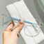 Kính đọc sách thời trang +1.0 +1.5 +2.0 +2.5 +3.0 +3.5 +4.0 độ Kính đọc sách chống ánh sáng xanh cho nam và nữ 1001
