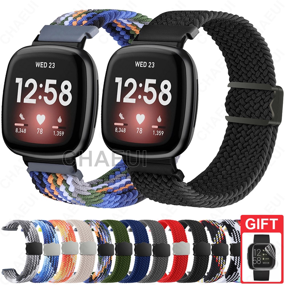 Dây Đeo nylon Thay Thế Cho Đồng Hồ Thông Minh Fitbit Versa Lite Sense