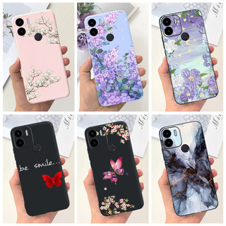 Xiaomi Ốp Điện Thoại tpu Silicon Mềm Họa Tiết Hoa Và Bướm Cho redmi a1 + a2 + 2023 redmi a1plus a2 plus 4g