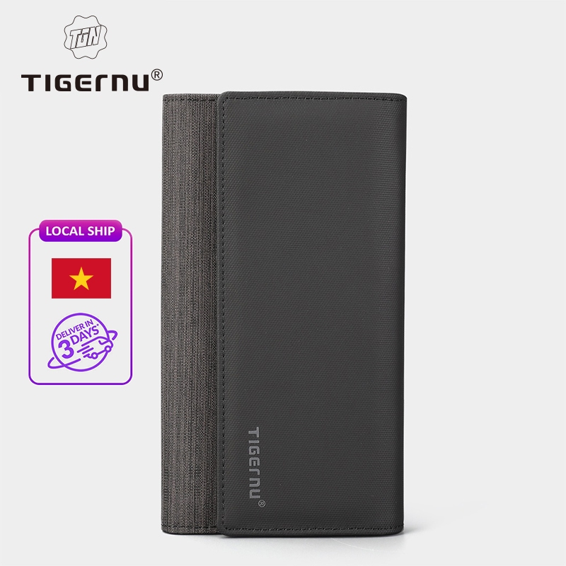 Ảnh Ví dài đựng thẻ Tigernu 8080 chống thấm nước 1
