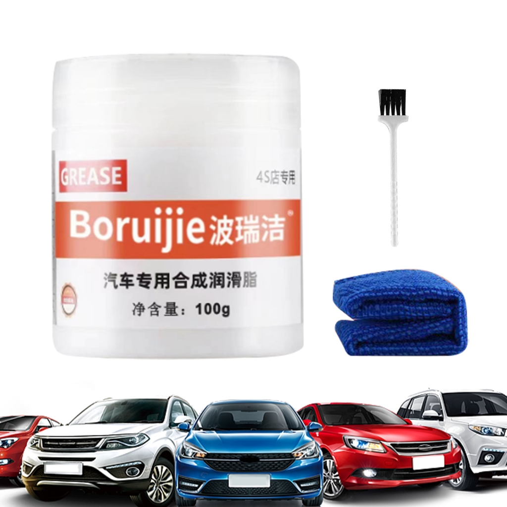 Mỡ cửa sổ ô tô, bảo dưỡng rãnh bôi trơn bản lề, bôi trơn rãnh giếng trời, chất đóng rắn chống kẹt và khử tiếng ồn