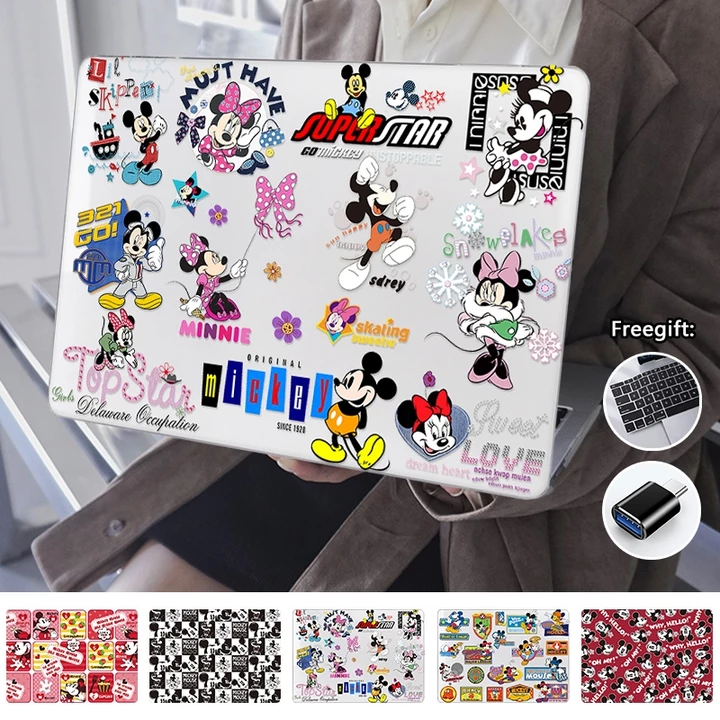 Ốp In Hình Hoạt Hình Dễ Thương Có Vỏ Bàn Phím Cho 2026 Macbook Neo A3404 Pro M5 14 16inch A3434 A3428 Air M5 A3449 A3448 Air M4 Pro M1 M2 A2338 Air 2020 M1 A2337 Retina13 A2179 A1932