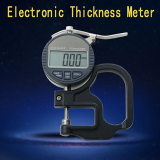 Máy đo độ dày kỹ thuật số có độ chính xác cao 0,01mm 0-12.7mm LCD Micromet Độ dày phần trăm Máy đo độ cao Micrometro