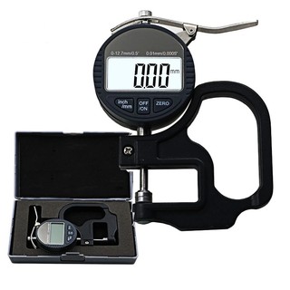 Máy đo độ dày kỹ thuật số có độ chính xác cao 0,01mm 0-12.7mm LCD Micromet Độ dày phần trăm Máy đo độ cao Micrometro