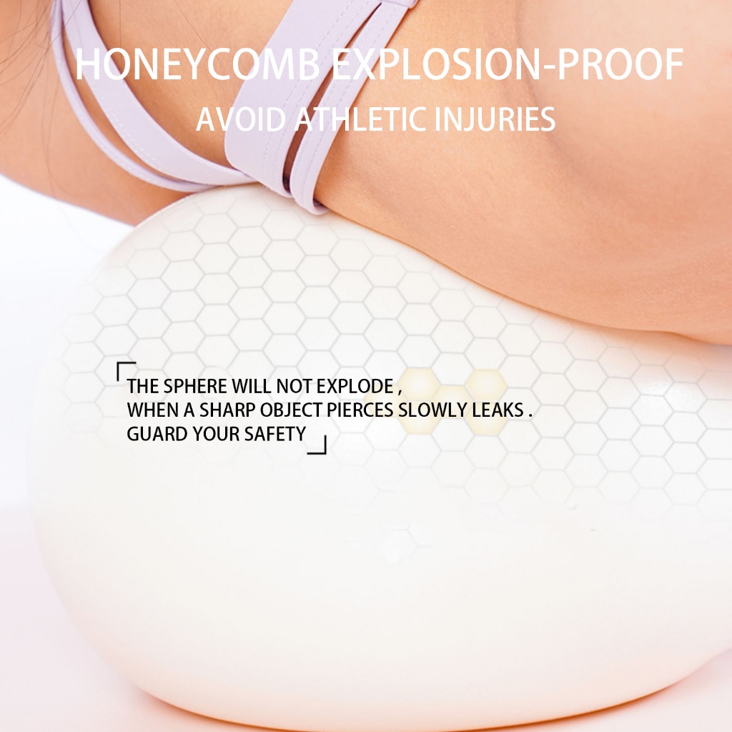Ảnh MOVING PEACH Bóng Tập Yoga Chống Trượt Bằng Nhựa PVC Thân Thiện Với Môi Trường 2