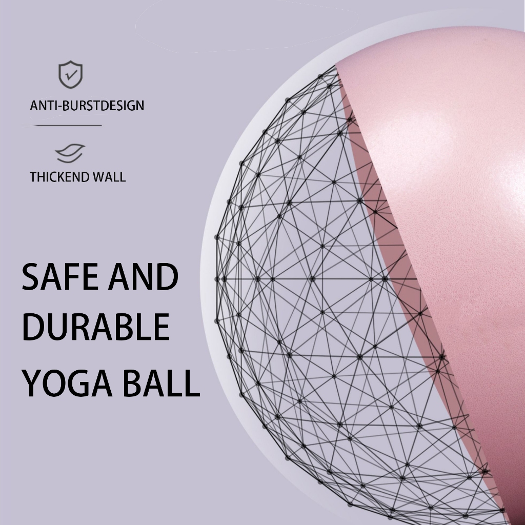 Ảnh MOVING PEACH Bóng Tập Yoga Chống Trượt Bằng Nhựa PVC Thân Thiện Với Môi Trường 3