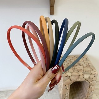Băng Đô Cài Tóc Viền Rộng Chống Trượt Kiểu Hàn Quốc Đơn Giản