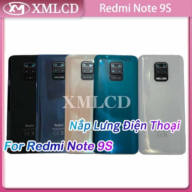 Nắp mặt kiếng Xiaomi Redmi Note 9S Redmi Note 9 Pro bảo vệ pin và ...