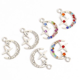Set 10 Mặt Vòng cổ Hình Trăng Lưỡi Liềm Và Sao Đơn Giản