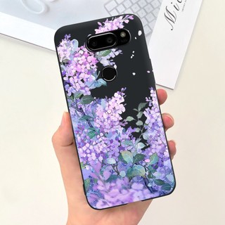 Ốp Điện Thoại Silicon Dẻo Viền Đen Họa Tiết Hoạt Hình Dễ Thương Cho LG V30 V 30 / V30 Plus / V30S ThinQ H930 LGV30 6.0 inch