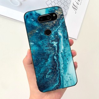 Ốp Điện Thoại Silicon Dẻo Viền Đen Họa Tiết Hoạt Hình Dễ Thương Cho LG V30 V 30 / V30 Plus / V30S ThinQ H930 LGV30 6.0 inch