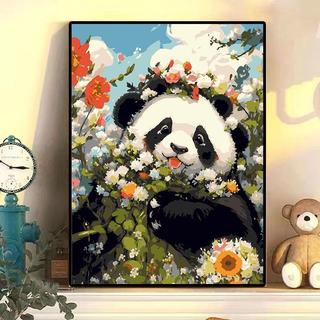 MOZI✨các con vật dễ thương 40*50cm tranh tô màu theo số tranh sơn dầu số hoá tranh số hóa tranh tô màu số hoá tranh số hoá theo yêu cầuTranh sơn dầu kỹ thuật số Tranh Sơn Dầu Kỹ Thuật Số diy Hình Động Vật Dễ Thương