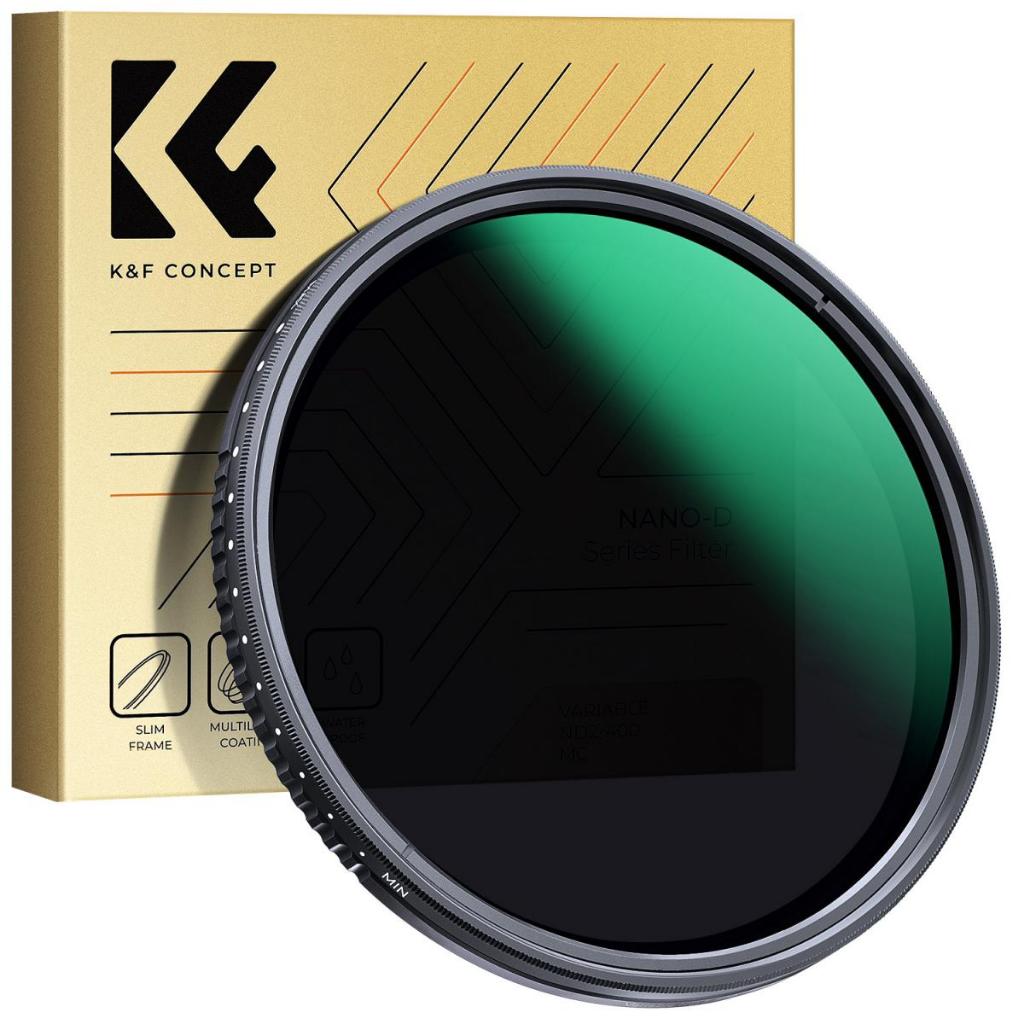 Kính Lọc Hiệu Ứng NANO-D ND2-ND400 (1-9 Dừng) 24 Lớp ND 49 / 52 / 55 ...