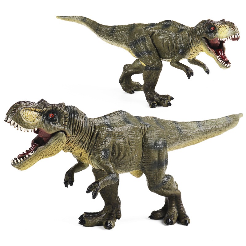 Kỷ Jura Rắn Khủng Long Đồ Chơi Mô Phỏng Nhựa Mô Hình Động Vật Trẻ Em Đi Bộ Tyrannosaurus Rex Bé Trai Quà Tặng