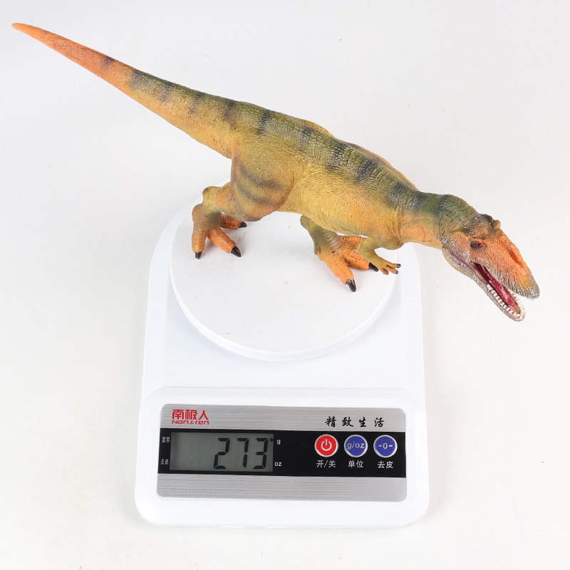 Trẻ em mô phỏng động vật khủng long mô hình tĩnh lớn Carcharodontosaurus tyrannosaurus rex cậu bé đồ chơi nhựa trang trí cảnh