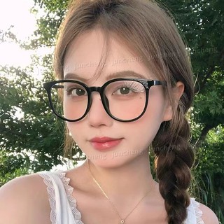 Ống kính phẳng chống ánh sáng xanh Kính gọng lớn Retro Kính sinh viên Kính gọng lớn Hợp thời trang Mới Kính gọng lớn Đa năng Ánh sáng phẳng