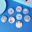Huy Hiệu Cài Áo Hình Mèo Máy Hoạt Hình Đáng Yêu