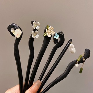 Trâm Cài Tóc Hán Phục Đính Ngọc Trai Phong Cách Trung Hoa Cổ Điển Mới