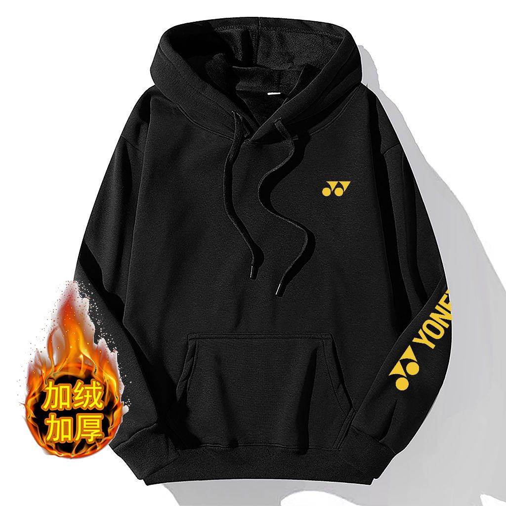 Áo Hoodie Thể Thao Cầu Lông YONEX Thời Trang Thu Đông 2024 Phong Cách Hàn Quốc Mới Cho Cặp Đôi