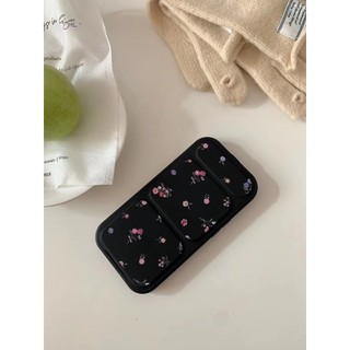 Ốp Điện Thoại In Họa Tiết Hoa Màu Đen Cổ Điển Cho iPhone 13 13promax 14 14pro 15 15pro max 11 12 12promax