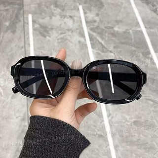 Retro Kính Mát Nữ Nhựa Hình Bầu Dục Nhỏ Kính Nam Hồng Đen Kính Chống Nắng Nữ Nam Lentes