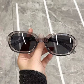 Retro Kính Mát Nữ Nhựa Hình Bầu Dục Nhỏ Kính Nam Hồng Đen Kính Chống Nắng Nữ Nam Lentes