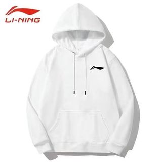 LI NING Áo Khoác Thể Thao Nam Nữ Thu Đông Dáng Rộng Mới