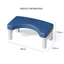 Ghế kê chân bồn cầu hỗ trợ đi vệ sinh tiện dụng 3 màu sắc 38x22x17cm
