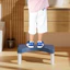 Ghế kê chân bồn cầu hỗ trợ đi vệ sinh tiện dụng 3 màu sắc 38x22x17cm