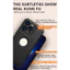 Ốp Điện Thoại Da Chống Sốc Màu Xanh Lá Đậm / Tím Đậm Cho iPhone 15ProMax XS XR 11 12 13 14 15 Pro Max 7 8 plus