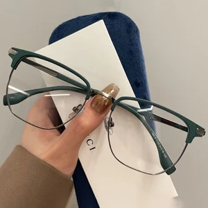 【COD 】kính cận có độ - 1.00 ~ - 5.00 Kính Cận Gọng Trong Suốt Chống Ánh Sáng Xanh Phong Cách Hàn Quốc Thời Trang kính 1701