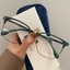 【COD 】kính cận có độ - 1.00 ~ - 5.00 Kính Cận Gọng Trong Suốt Chống Ánh Sáng Xanh Phong Cách Hàn Quốc Thời Trang kính 1701
